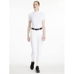LeMieux Damen-Reithose Isabelle mit Kniegrip Weiß Wei&amp;amp;amp;amp;amp;amp;szlig;