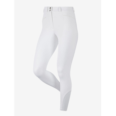 LeMieux Damen-Reithose Isabelle mit Kniegrip Weiß Wei&amp;amp;amp;amp;amp;amp;szlig;