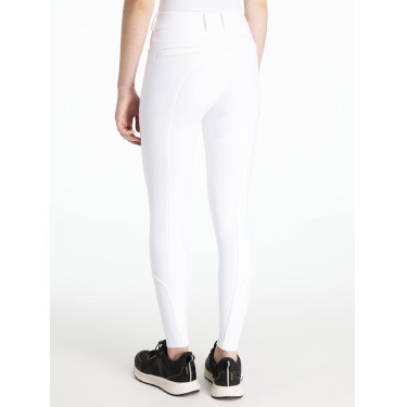 LeMieux Izzy Young Rider Kniebesatz-Reithose Weiß Wei&amp;szlig;
