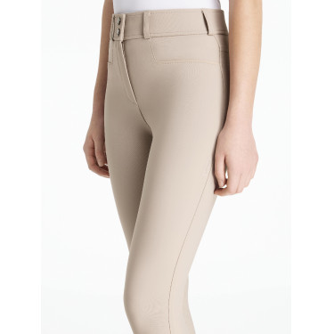 LeMieux Izzy Young Rider Kniebesatz-Reithose Mandel Beige