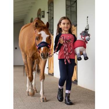 Langarm-T-Shirt Mini LeMieux Jamie Cranberry Rosa