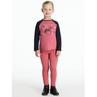 Langarm-T-Shirt Mini LeMieux Jamie Cranberry Rosa