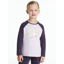 Langarm-T-Shirt Mini LeMieux Jamie Flieder Lila