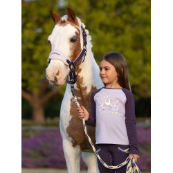 Langarm-T-Shirt Mini LeMieux Jamie Flieder Lila