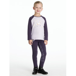 Langarm-T-Shirt Mini LeMieux Jamie Flieder Lila