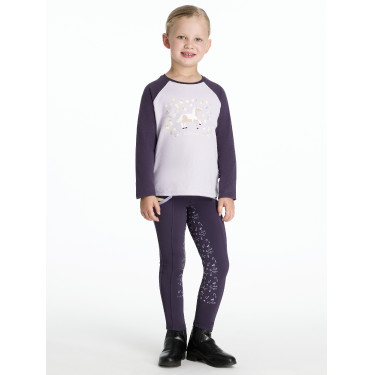 Langarm-T-Shirt Mini LeMieux Jamie Flieder Lila
