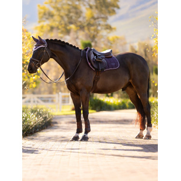 Satteldecke LeMieux Loire Close Contact Square Springen Wacholder Lila