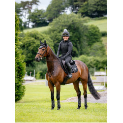 Satteldecke LeMieux Loire Close Contact Square Springen Schwarz