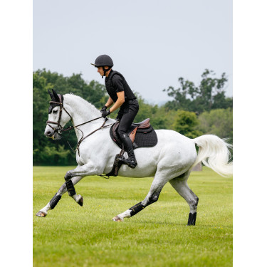 LeMieux Wettkampf-Schabracke Close Contact - Baumwolle Schwarz
