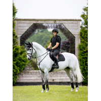 LeMieux Wettkampf-Schabracke Close Contact - Baumwolle Altes Modell Weiß Wei&szlig;