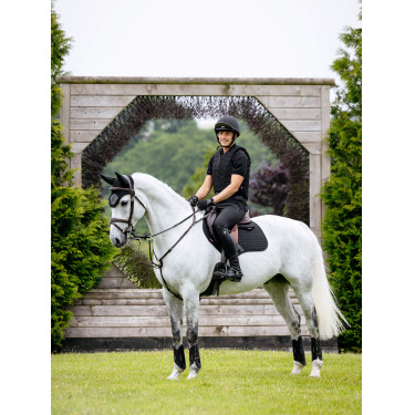 LeMieux Wettkampf-Schabracke Close Contact - Baumwolle Schwarz