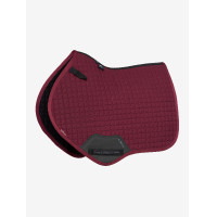 LeMieux Wettkampf-Schabracke Close Contact - Baumwolle Bordeaux