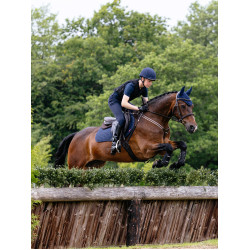 LeMieux Wettkampf-Schabracke Close Contact - Baumwolle Marineblau LeMieux Wettkampf-Schabracke Close Contact - Baumwolle Marineblau