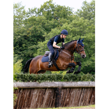 LeMieux Wettkampf-Schabracke Close Contact - Baumwolle Marineblau LeMieux Wettkampf-Schabracke Close Contact - Baumwolle Marineblau