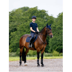 LeMieux Wettkampf-Schabracke Close Contact - Baumwolle Marineblau LeMieux Wettkampf-Schabracke Close Contact - Baumwolle Marineblau