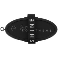 Weiche Bürste Equithème Ich liebe dich Schwarz Weiche Bürste Equithème Ich liebe dich Schwarz