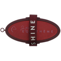 Weiche Bürste Equithème Ich liebe dich Bordeaux