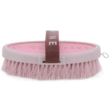 Weiche Bürste Equithème Ich liebe dich Pink