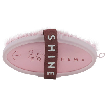 Weiche Bürste Equithème Ich liebe dich Pink Weiche Bürste Equithème Ich liebe dich Pink