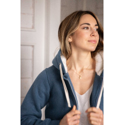 Pullover Pénélope Tressy Denim Blau