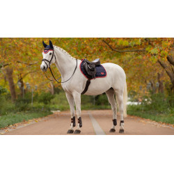 LeMieux Loire Classic Close Contact Schabracke Marine / Cranberry Marineblau