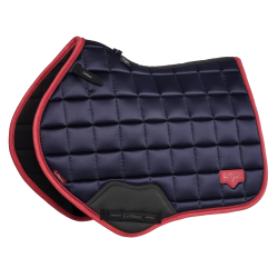 LeMieux Loire Classic Close Contact Schabracke Marine / Cranberry Marineblau