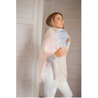 Penelope Lana Schal Beige / Ecru