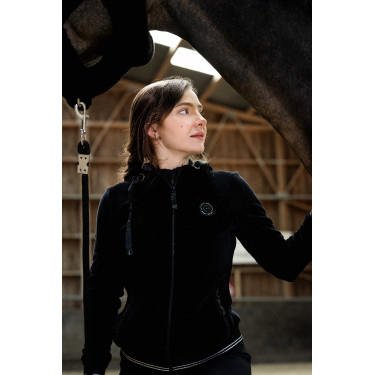 Velours-Fleece „Je t’aime“ Equithème Coline Damen Velours-Fleece „Je t’aime“ Equithème Coline Damen