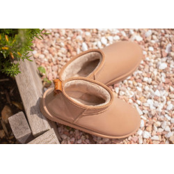 Mini-Stiefeletten Pénélope Kamel Braun