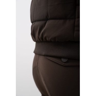 Ärmellose Weste Boston Harcour Herren Kakao Braun