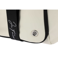 Wochenendtasche Je t'aime Equithème Ecru Wei&szlig;