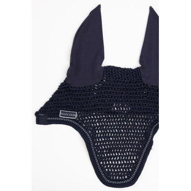 Harcour Aska Fliegenhaube für Pferde Marine Marineblau