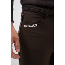Herren-Reithose Harcour Barmino Kakao Braun