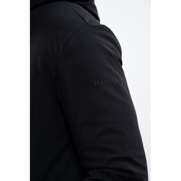Warme Parka Harcour Achille Schwarz