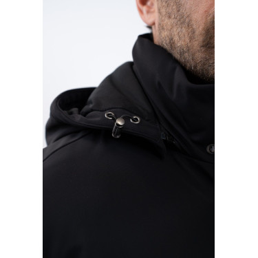 Warme Parka Harcour Achille Schwarz