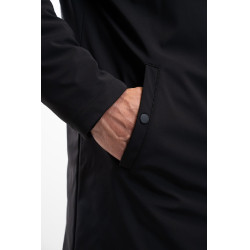 Warme Parka Harcour Achille Schwarz