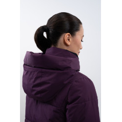Kurze Parka Harcour Adele Schwarz / Dunkellila Kurze Parka Harcour Adele Schwarz / Dunkellila