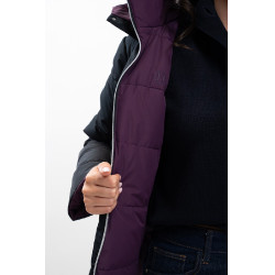 Kurze Parka Harcour Adele Schwarz / Dunkellila Kurze Parka Harcour Adele Schwarz / Dunkellila