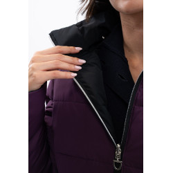 Kurze Parka Harcour Adele Schwarz / Dunkellila Kurze Parka Harcour Adele Schwarz / Dunkellila