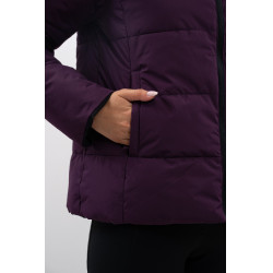 Kurze Parka Harcour Adele Schwarz / Dunkellila Kurze Parka Harcour Adele Schwarz / Dunkellila