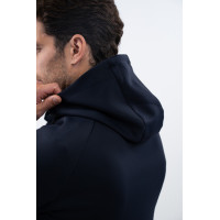 Technischer Zip-Hoodie Harcour Aron Marine Marineblau