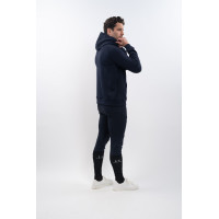 Technischer Zip-Hoodie Harcour Aron Marine Marineblau