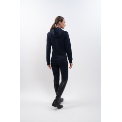 Harcour Ava Zip-Trainingssweatshirt Marine Marineblau Harcour Ava Zip-Trainingssweatshirt Marine Marineblau