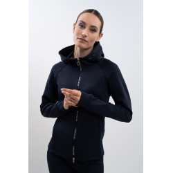 Harcour Ava Zip-Trainingssweatshirt Marine Marineblau Harcour Ava Zip-Trainingssweatshirt Marine Marineblau