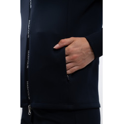 Harcour Ava Zip-Trainingssweatshirt Marine Marineblau Harcour Ava Zip-Trainingssweatshirt Marine Marineblau