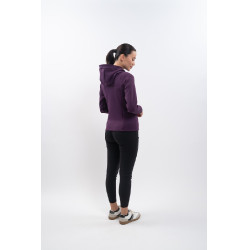 Harcour Ava Zip-Trainingssweatshirt Feige Lila