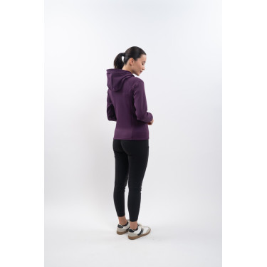 Harcour Ava Zip-Trainingssweatshirt Feige Lila