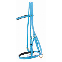 Trensenzaum Halfter Biotack® T de T Hellblau