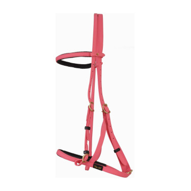 Trensenzaum Halfter Biotack® T de T Pink Rosa
