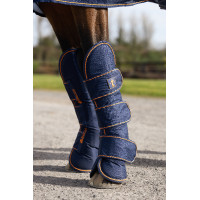Bucas Therapy Transportgamaschen Marine / Orange